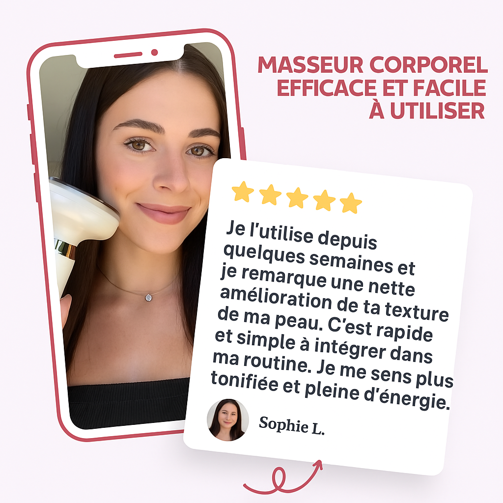 Masseur Anti-cellulite & fermeté - Mundee