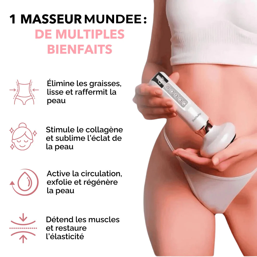 Masseur Anti-cellulite & fermeté - Mundee