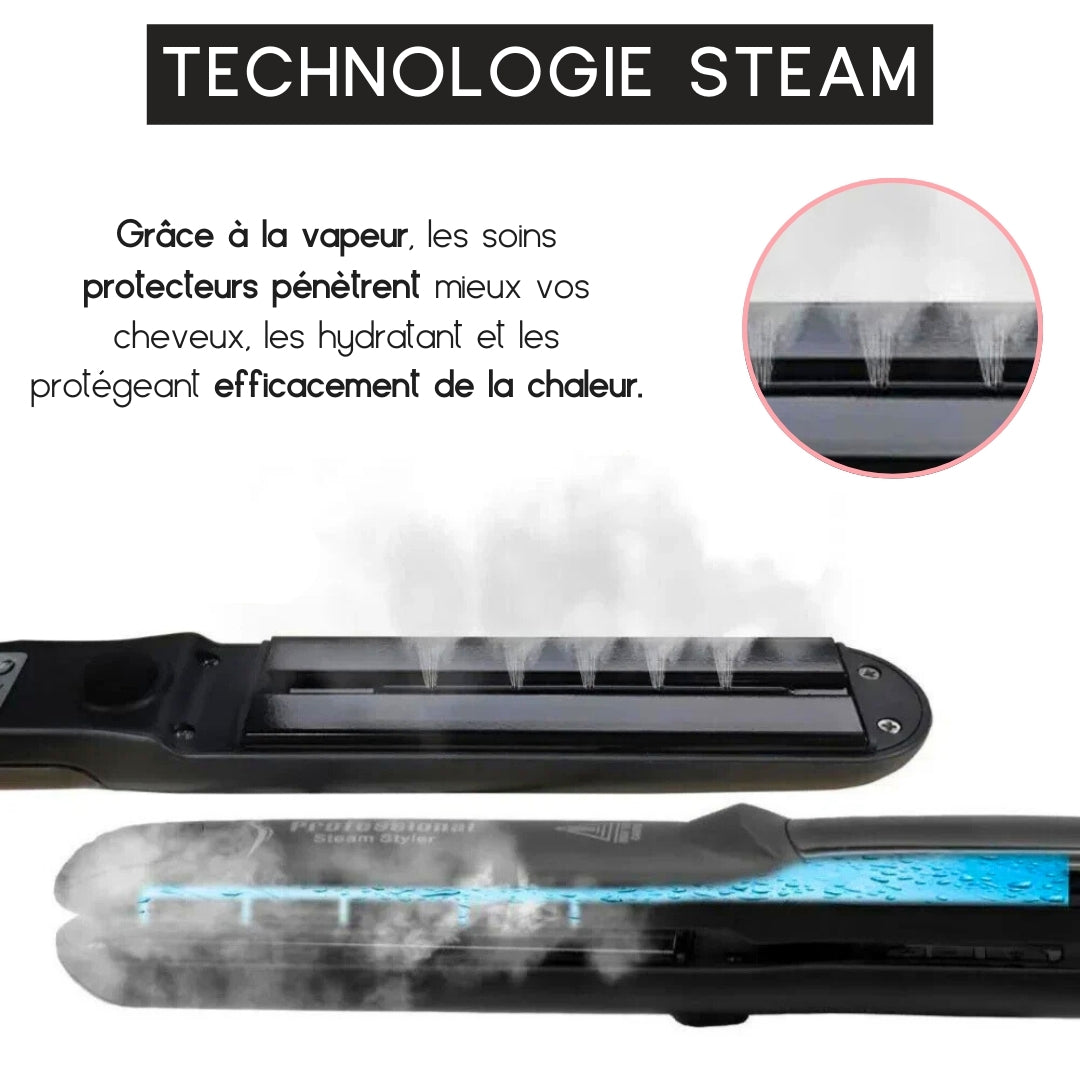 SteamStyler® - Lisseur vapeur 3 en 1