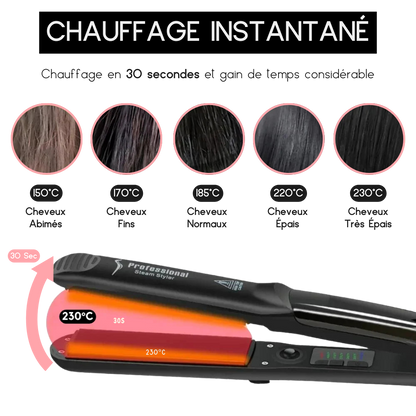 SteamStyler® - Lisseur vapeur 3 en 1