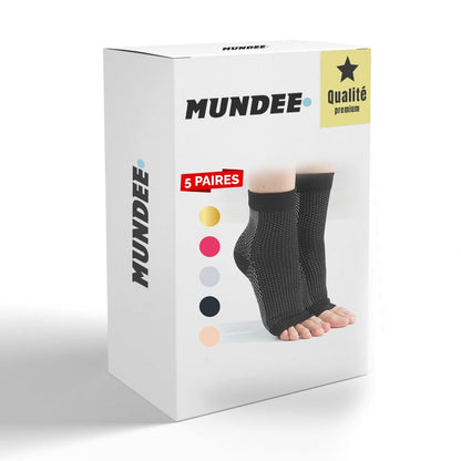 CompressOne™ -  Chaussette compression anti-fatigue (5 PAIRES)