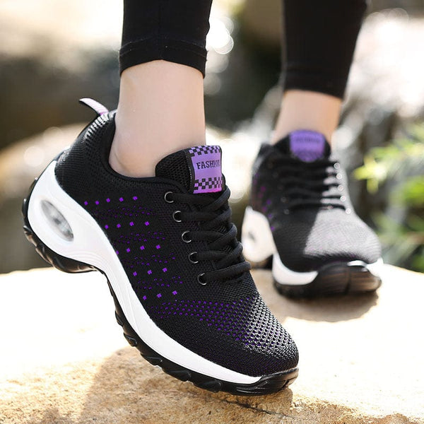 Baskets Et Chaussures De Sport Femme Mode Plates Chaussure Orthopedique sans Lacets Sneakers Orthopédique Ete Moderne Pied Large Basket Chic Confort